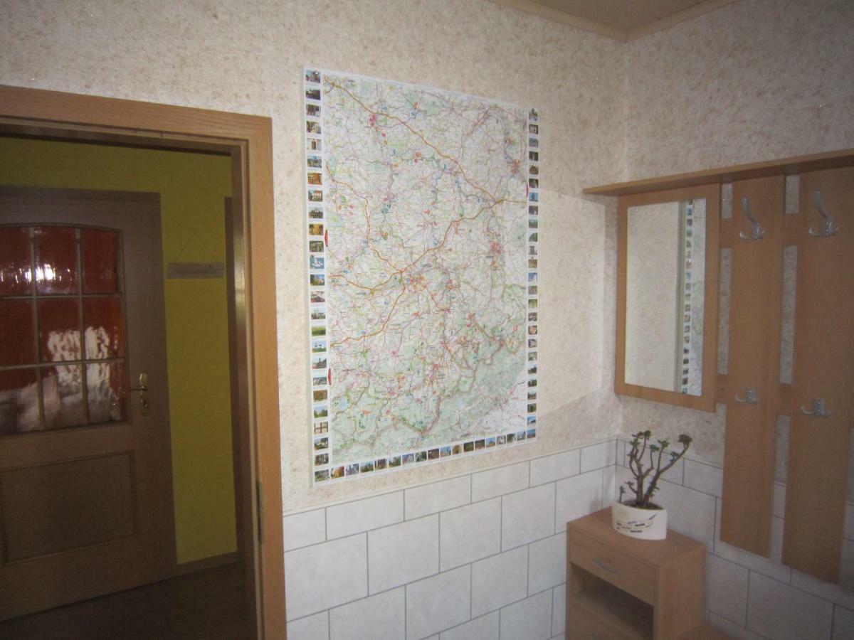 Am Balkon Des Erzgebirges Apartment Bernsbach ภายนอก รูปภาพ