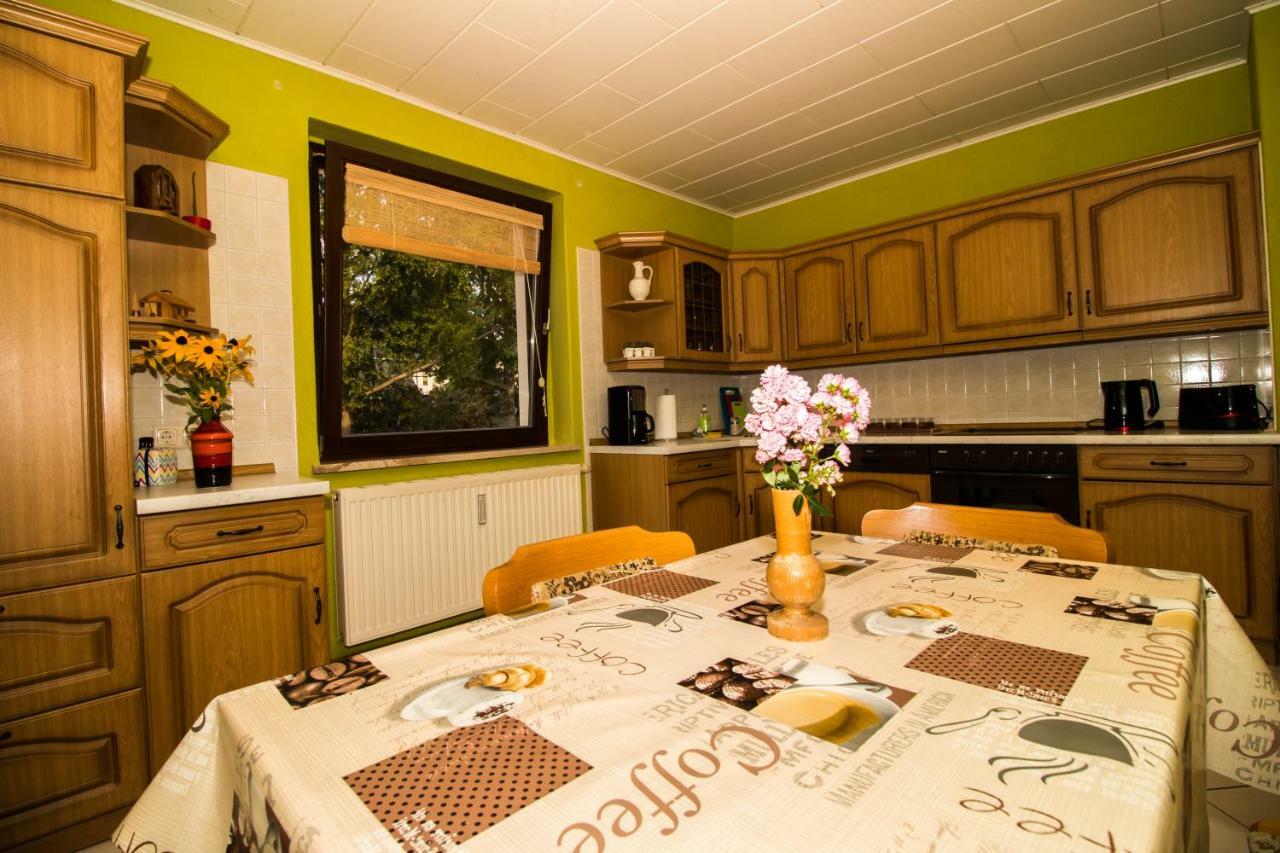 Am Balkon Des Erzgebirges Apartment Bernsbach ภายนอก รูปภาพ